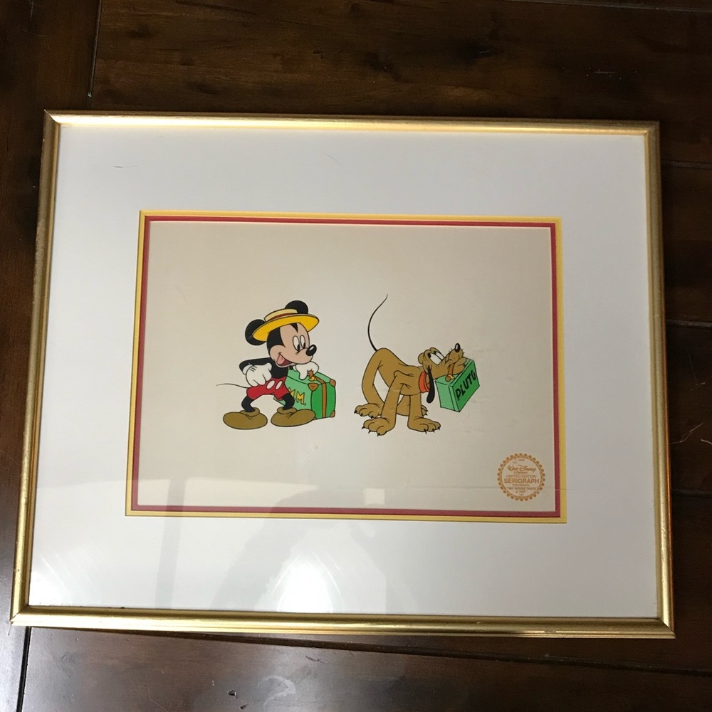 MR. MOUSE TAKES A TRIP Limited Edition Serigraph
